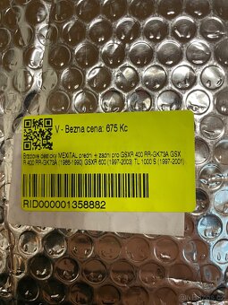 Moto díly/příslušenství destičky - 11