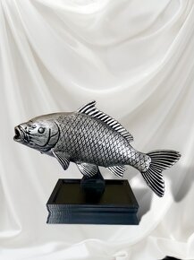 Stříbrná dekorativní soška Kapra - 11
