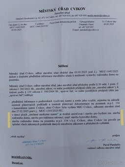 Prodej stavebního pozemku se stodolou a přípojkami - 11