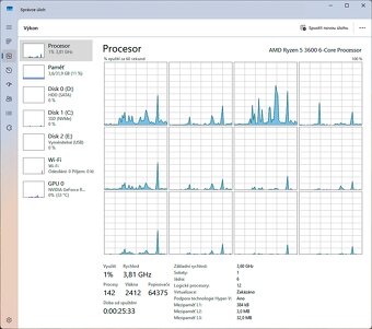 Herní počítač s RTX 2080, Ryzen 5, 32GB, B550 Wi-Fi + BT - 11