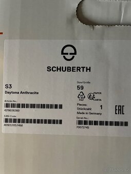 Prodám SCHUBERT S3 Daytona antracite - 11