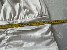 Personal - zářivě bílé minišaty – S/M? - 11