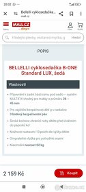 Cyklosedačka Bellelli B- One Standard Lux - 11