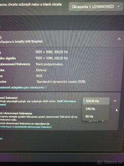 MSI GE66 Raider i7/ RTX 3070 8GB -LCD 300Hz, Záruka 17měs - 11
