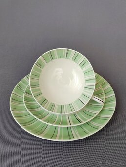 Sběratelský porcelánový čajový set/sada Wallendorf (1963) - 11