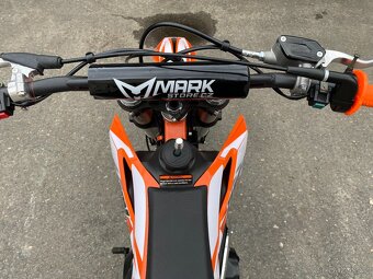 Pitbike Zuumav S3 125cc 14/12 (poloautomat) - oranžová - 11
