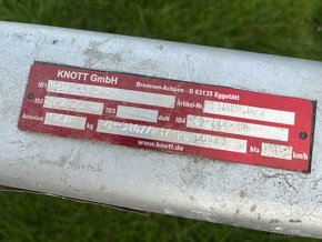 Náprava KNOTT 1350kg - 11