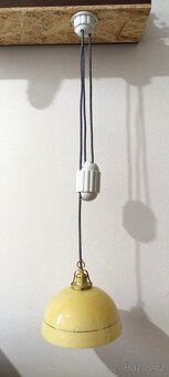 Stahovací lustr dle vlastního výběru stínítka i keramiky - 11