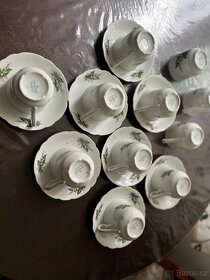 porcelan , brousene sklo, misa - 11