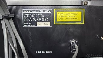 CD přehrávač s changerem Sony CDP C422M - 11