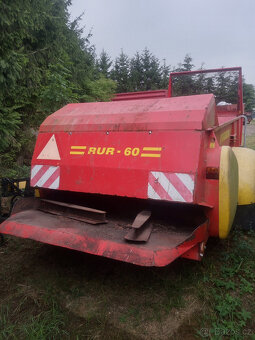 Zetor 8011, rozmetadlo hnoje RUR 60, silážní přívěs 7t. - 11