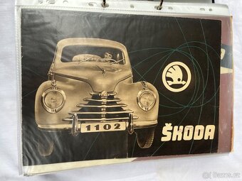 Škoda originální prodejní letáky 1940-1999 - 11