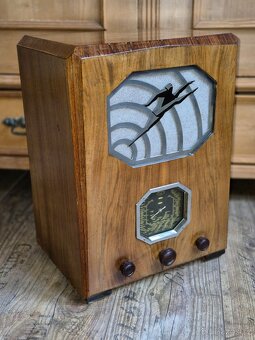 Starožitné rádio L.L.Lucien Levy,3688, rok 1935, Paříž - 11