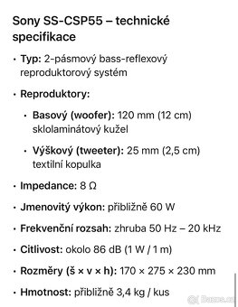 SONY MIDI SESTAVA CMT-SP55 - 11