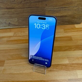 iPhone 16 Plus 128GB,modrý, 100% baterie, eSIM (rok záruka) - 11