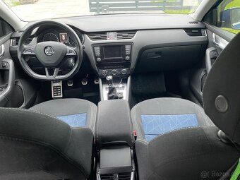 Škoda Octavia 3, 2.0 TDI 110 kw - sedan - modrá, tažné - 11