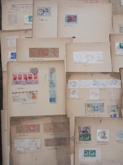 znamky pohlednice viněty etikety učty prospekty obalky - 11