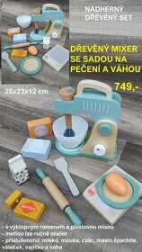 Nové dřevěné montessori hry a hračky - 11