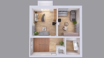Rodinný dům 3+1 s balkonem a zahradou, Úpice, ul. Na Veselce - 11
