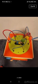 Dřevěná motorická kostka - 11