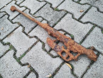 Nález detektorem kovu torza zbraní STG44 a Mannlicher M91 - 11