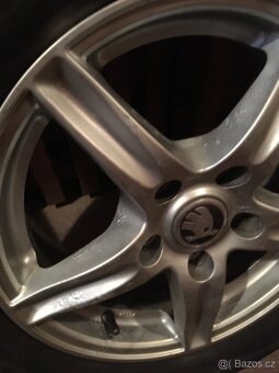 Alu disky r15 5x112 Škoda Octavia 2 - 11