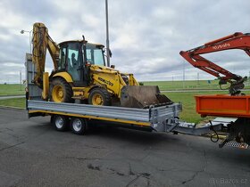 Přívěs na přepravu CAC Bobcat takeuchi Kubota jcb - 11