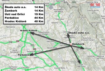 Prodej bytu 2+1, 56 m², Vamberk, ul. Jiráskova - 11