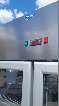 Full nerezová prosklená dvojlednice Tecnodom ( 1400 l ) - 11