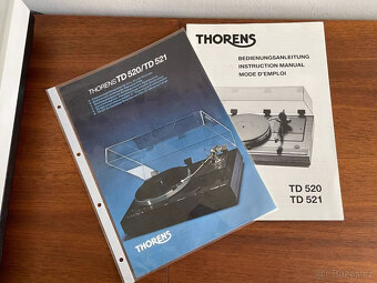 Thorens TD 520 S Balení, SME 3012R Vzácné RAR - 11
