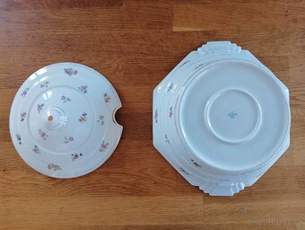 ART DECO PORCELÁNOVÁ TERINA HÁZENKA VD FRANCE - 11