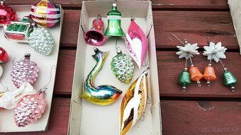 Staré vánoční stromky a ozdoby . - 11