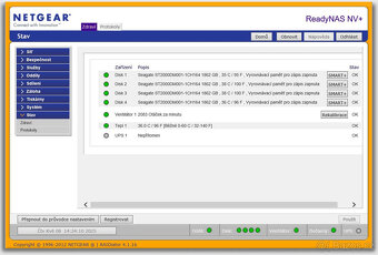 Prodám Netgear ReadyNAS RND4000 - 11