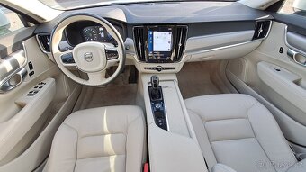Volvo V90 2.0 D3 Break NAVI Bílá kůže - 11