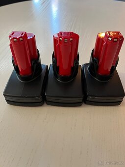 Milwaukee M12 HC Red- Lithium 4.0AH  Nově Batteries Na Prode - 11
