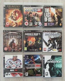 Prodám ps3 Playstation 3, příslušenství, hry ps3 - 11
