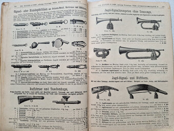 Starý katalog ceník 1894 zbraně střelivo myslivecké vybavení - 11