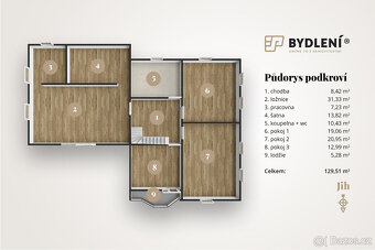 Prodej rodinného domu 260 m² s pozemkem 2122m² - 11