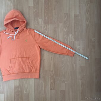 Ralph Lauren Polo oranžová mikina s kapucí - 11