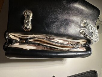 🖤 Exkluzivní prošívaná kožená kabelka Coach Tabby 26 s řetě - 11