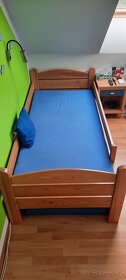 Kvalitní dřevěná postel 90x200 - masiv, žádná náhražka - 11
