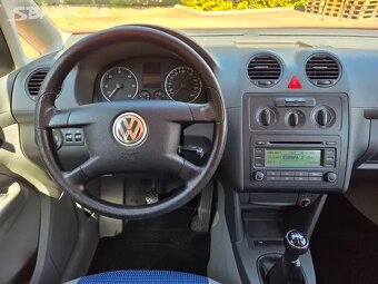 Caddy 1.9TDI 77kW,bez DPF a koroze,tažné,klima - 11