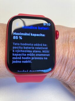 Apple Watch 8 GPS 45mm RED - 11