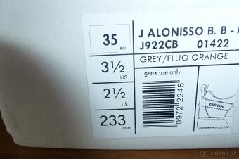 Nové kožené tenisky Geox 35 - 11