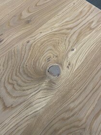 Třívrstvá dřevěná dubová podlaha olej OSMO odstínu Porcelain - 11