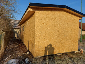 Modulový dům/rekreační chata 13x4,2x3m ve stavu Hruba stavba - 11