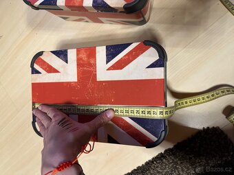 Úložné boxy britská vlajka 2 ks - 11