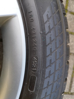 ALU 7x17 ET45 zimni pneu Nokian 225/50 R17 - 11