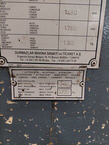 Děrovací stroj DURMA IW 55 - 11
