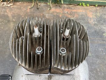 Jawa 350/354 Pulbuben - motor dvoupáka + štítek 1955 - 11